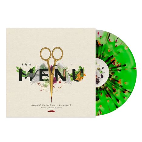 Colin Stetson (geb. 1977): Filmmusik: The Menu - O.S.T. (180g) (Green w/ Black, Purple &amp; Orange Splatter Vinyl), LP