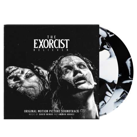 Filmmusik: Exorcist: Believer (180g) (Deluxe Edition) (Black &amp; White Swirl Vinyl), 2 LPs