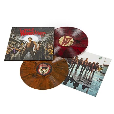 Barry De Vorzon: Filmmusik: Warriors - O.S.T. (remastered) (180g) (Red &amp; Rust Smoke Vinyl), 2 LPs