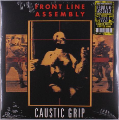 Front Line Assembly: Caustic Grip (35th Anniversary Edition) (Caustic Yellow Vinyl), LP