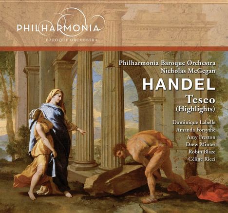 Georg Friedrich Händel (1685-1759): Teseo (Ausz.), CD