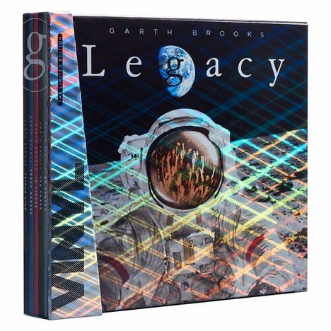 Garth Brooks: Legacy (180g) (Limited Edition), 7 LPs und 7 CDs