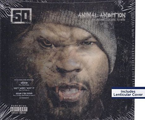 50 Cent: Animal Ambition: An Untamed Desire To Win, 2 CDs