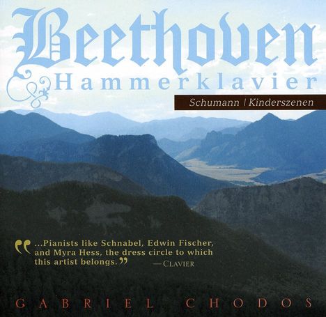 Ludwig van Beethoven (1770-1827): Klaviersonate Nr.29 "Hammerklavier", CD