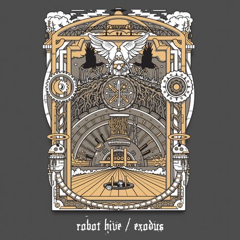 Clutch: Robot Hive / Exodus (remastered) (180g) (Limited Edition) (Colored Vinyl), 2 LPs und 1 Single 7"