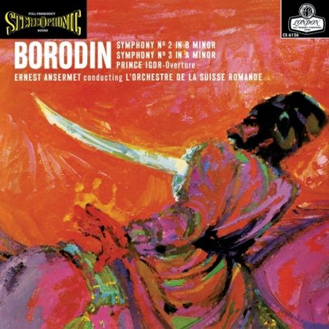 Alexander Borodin (1833-1887): Symphonien Nr.2 &amp; 3 (180g), 2 LPs