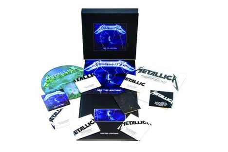 Metallica: Ride The Lightning (remastered) (Limited Numbered Deluxe Edition Box Set), 4 LPs, 6 CDs und 1 DVD