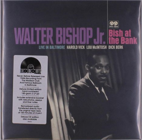 Walter Bishop Jr. (1927-1998): Bish At The Bank: Live In Baltimore (remastered) (180g) (Limited Handnumbererd Edition), 2 LPs