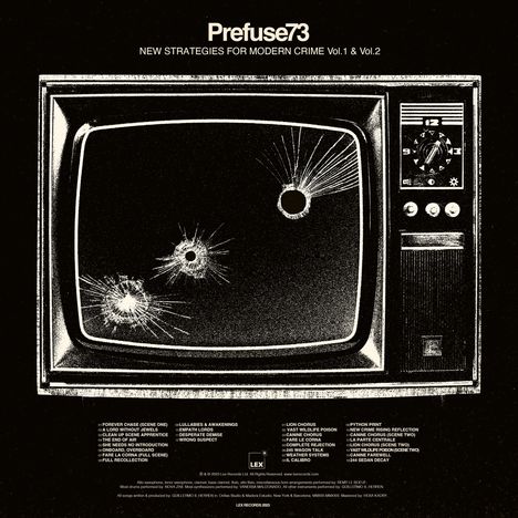 Prefuse 73: New Strategies Vol. 2, CD