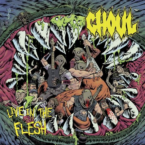 Ghoul (Thrash Metal): Live In The Flesh (Limited Edition) (Colored Vinyl), 2 LPs