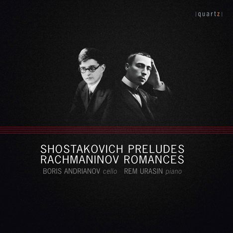 Dmitri Schostakowitsch (1906-1975): Präludien op.34 Nr. 2, 3, 5-7, 10, 11, 14-18, 20, 22, 24 (arr. für Cello &amp; Klavier), CD