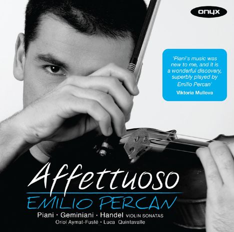 Emilio Percan - Affettuoso, CD