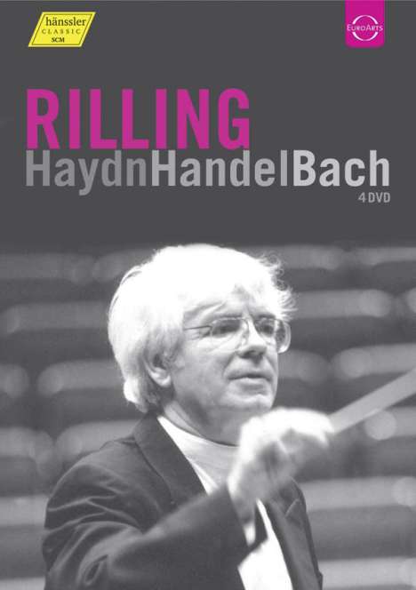 Helmuth Rilling - Haydn/Händel/Bach, 4 DVDs