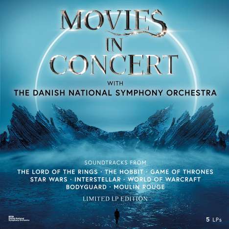 Danish National Symphony Orchestra - Movies in Concert (180g / 5-LP Box / limitierte &amp; nummerierte Edition), 5 LPs