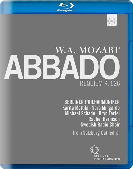 Wolfgang Amadeus Mozart (1756-1791): Requiem KV 626, Blu-ray Disc