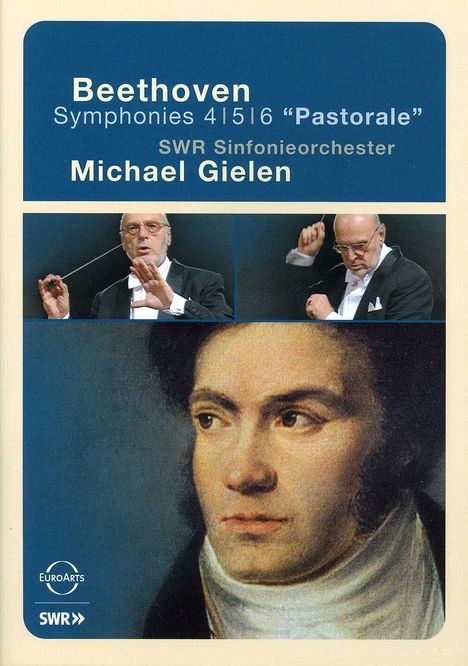 Ludwig van Beethoven (1770-1827): Symphonien Nr.4-6, DVD