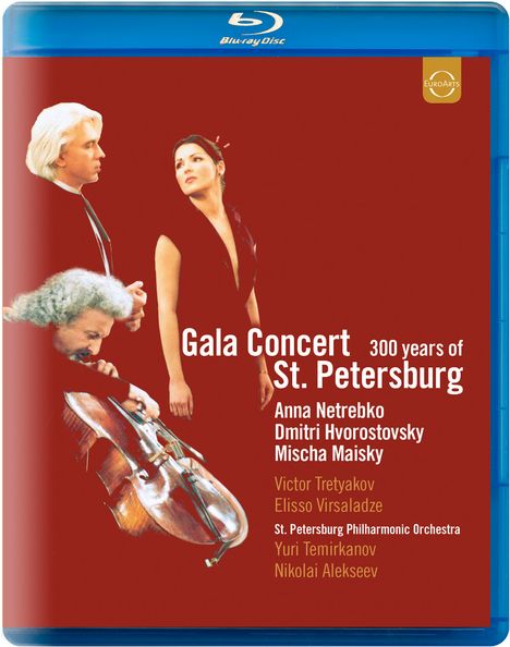 Anna Netrebko &amp; Dmitri Hvorstovsky - St.Petersburg Gala, Blu-ray Disc