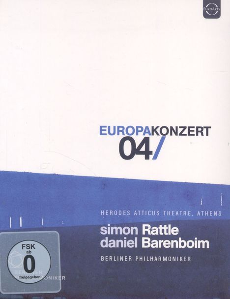 Berliner Philharmoniker - Europakonzert 2004 (Athen), Blu-ray Disc