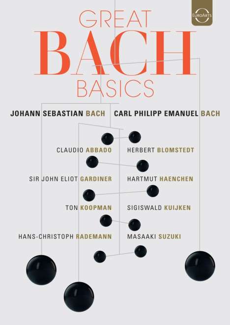 Johann Sebastian Bach (1685-1750): Great Bach Basics (12 DVD-Edition), 12 DVDs