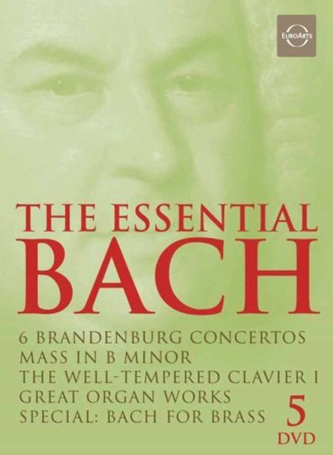 Johann Sebastian Bach (1685-1750): The Essential Bach, 5 DVDs