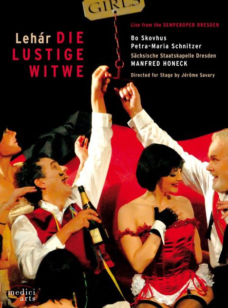 Franz Lehar (1870-1948): Die lustige Witwe, DVD