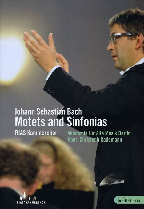 Johann Sebastian Bach (1685-1750): Motetten BWV Anh.159, 225-228, DVD