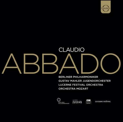 Claudio Abbado Edition (EuroArts), 25 DVDs