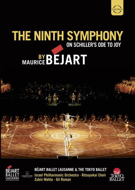 Ludwig van Beethoven (1770-1827): Symphonie Nr.9 (Ballettversion von Maurice Bejart), DVD