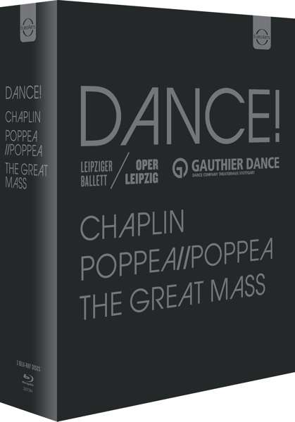 Leipzig Ballett &amp; Gauthier Dance Company des Theaterhauses Stuttgart - Dance!, 3 Blu-ray Discs
