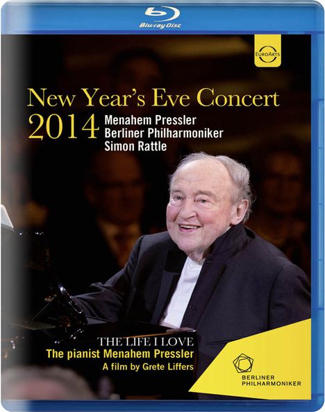 Silvesterkonzert in Berlin 31.12.2014, Blu-ray Disc