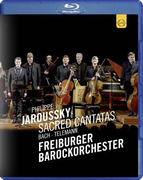 Philippe Jaroussky - Sacred Cantatas (Bach / Telemann), Blu-ray Disc