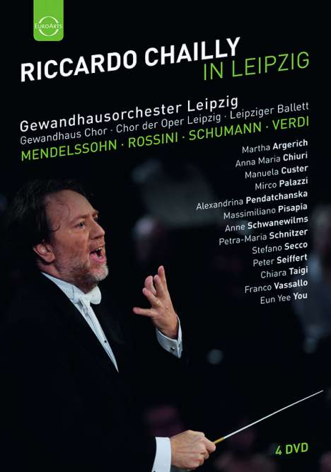 Riccardo Chailly in Leipzig, 4 DVDs