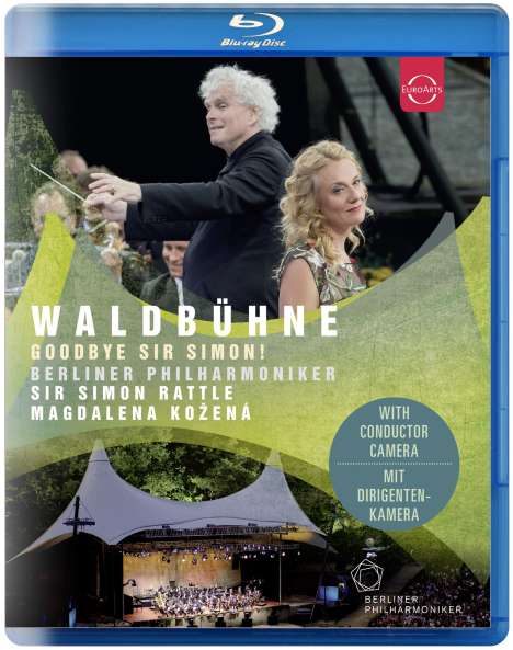 Berliner Philharmoniker - Waldbühnenkonzert 2018 "Goodbye Sir Simon", Blu-ray Disc