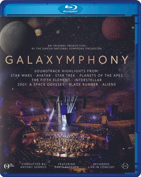 Galaxymphony I, Blu-ray Disc