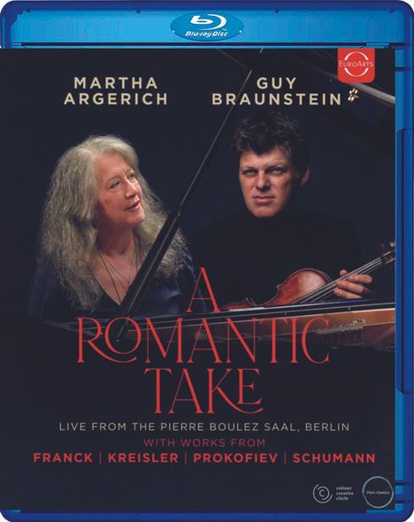 Guy Braunstein &amp; Martha Argerich - A Romantic Take, Blu-ray Disc