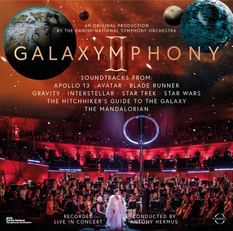 Galaxymphony II - Galaxymphony strikes back, CD