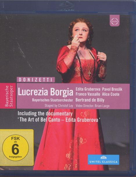 Gaetano Donizetti (1797-1848): Lucrezia Borgia, Blu-ray Disc