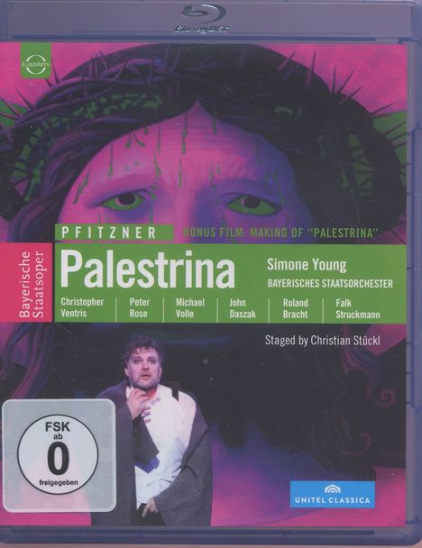 Hans Pfitzner (1869-1949): Palestrina, Blu-ray Disc
