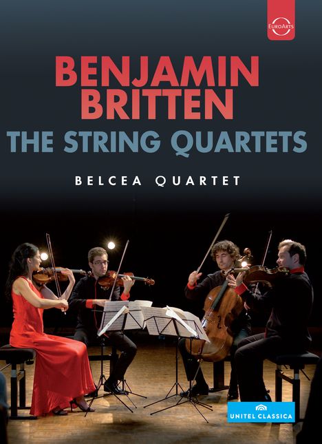 Benjamin Britten (1913-1976): Streichquartette Nr.1-3, DVD