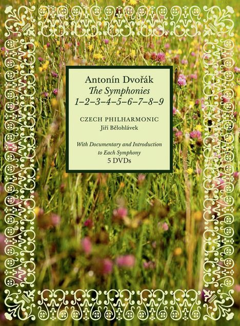 Antonin Dvorak (1841-1904): Symphonien Nr.1-9, 5 DVDs