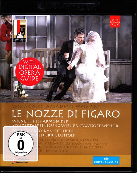 Wolfgang Amadeus Mozart (1756-1791): Die Hochzeit des Figaro (4K Ultra HD), Ultra HD Blu-ray