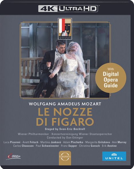 Wolfgang Amadeus Mozart (1756-1791): Die Hochzeit des Figaro (4K Ultra HD), Ultra HD Blu-ray