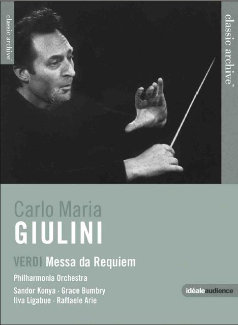 Giuseppe Verdi (1813-1901): Requiem, DVD