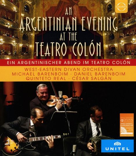 West-Eastern Divan Orchestra - A Tango Evening At the Teatro Colon, Blu-ray Disc