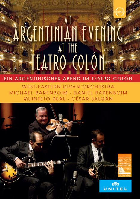 West-Eastern Divan Orchestra - A Tango Evening At the Teatro Colon, DVD
