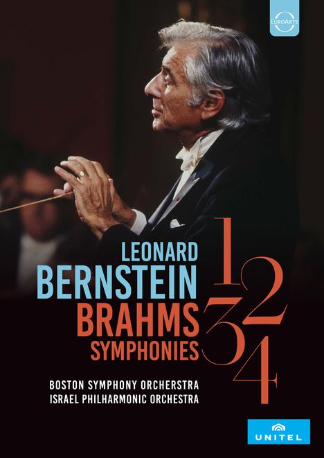 Johannes Brahms (1833-1897): Symphonien Nr.1-4, 2 DVDs