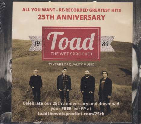 Toad The Wet Sprocket: All You Want: Re-Recorded Greatest Hits (25th Anniversary), CD