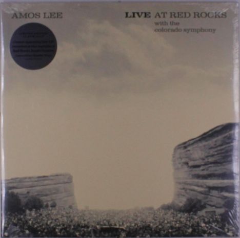 Amos Lee: Live At Red Rocks With The Colorado Symphony (Limited Edition) (Cream/Silver Splatter VInyl) (45 RPM), 2 LPs