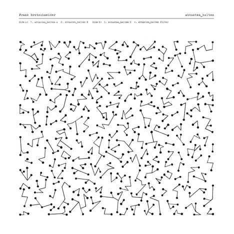 Frank Bretschneider: Abtasten_Halten, LP