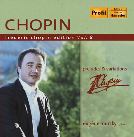 Frederic Chopin (1810-1849): Klavierwerke "Frederic Chopin Edition Vol.8", CD